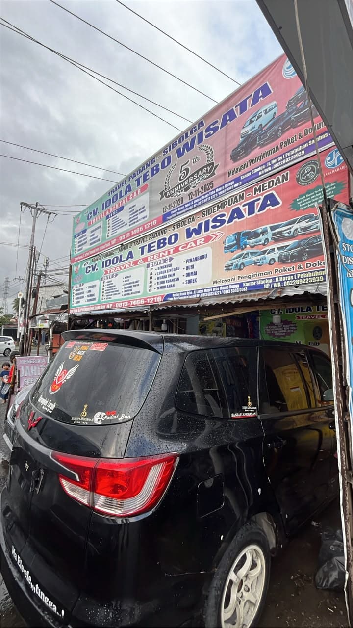 Dokumentasi perjalanan travel dan rental mobil Sumatra 9