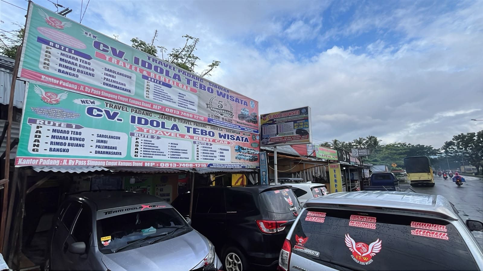 Dokumentasi perjalanan travel dan rental mobil Sumatra 11